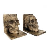Skull Bookends by Haus of Skulls
