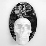 Skull Wall Plaque / Candle Holder by Haus of Skulls