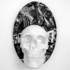 Skull Wall Plaque / Candle Holder by Haus of Skulls