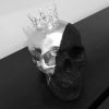 Two Tone Crown Skull by Haus of Skulls