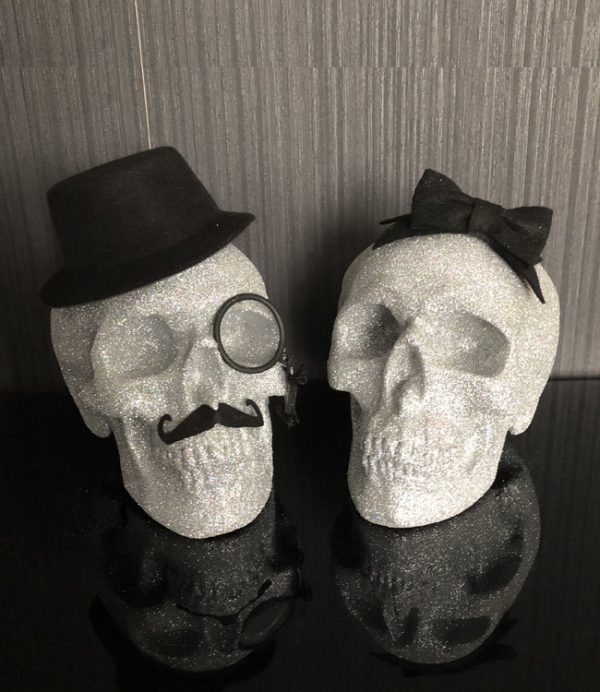 Mr & Mrs Skull by Haus of Skulls