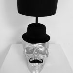 Handmade Mr Skull Lamp by Haus of Skulls