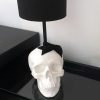 Handmade Mrs Skull Lamp by Haus of Skulls