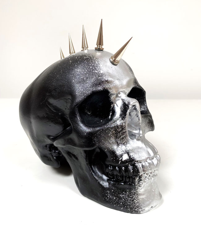 Mohawk Skull - Haus of Skulls
