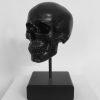 Black Skull on Plinth by Haus of Skulls