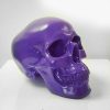 Purple Handmade Skull by Haus of Skulls