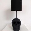 Handmade Glitter Skull Lamp by Haus of Skulls