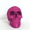 Pink Glitter Skull by Haus of Skulls