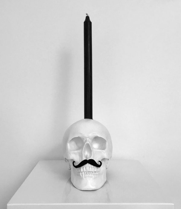 Mr Skull Candle Holder by Haus of Skulls