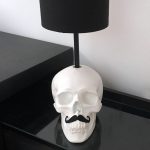 Handmade Mr Skull Lamp by Haus of Skulls