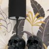 Black Skull Lamp