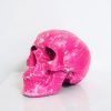 Pink Marble Skull by Haus of Skulls