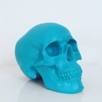 Turquoise Handmade Skull by Haus of Skulls