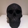 Black Holographic Glitter Skull by Haus of Skulls