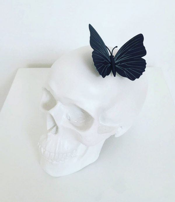Butterfly Skull by Haus of Skulls