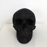 Black Glitter Skull by Haus of Skulls