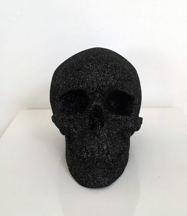Black Glitter Skull by Haus of Skulls