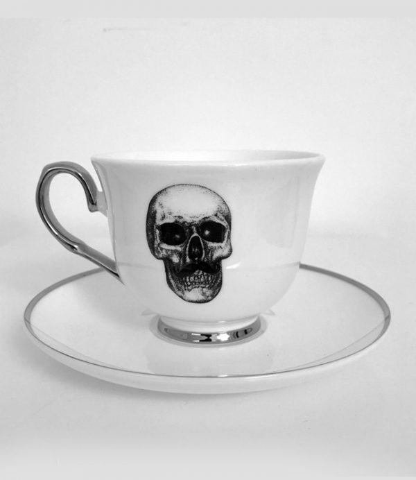 Mr Skull Cup and Saucer