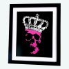 Pink Skull Crown Print by Haus of Skulls