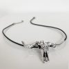 Buffalo / Bull Skull Necklace by Haus of Skulls