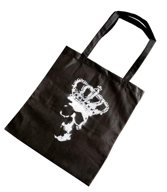 black skull bag