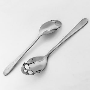 Silver Skull Spoons