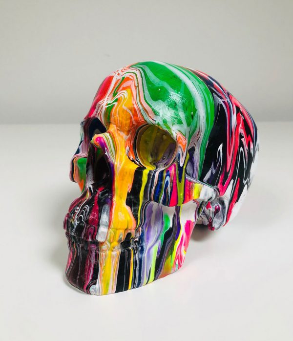 Fluid Art Skulls by Haus of Skulls