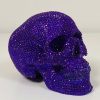 Purple Rhinestone Skull