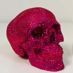 Pink Rhinestone Skull