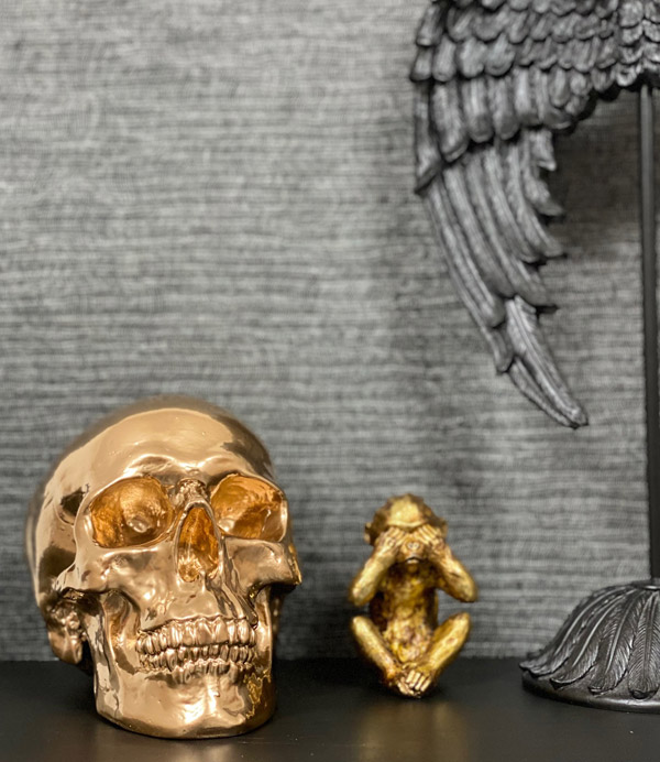 Gold Skull