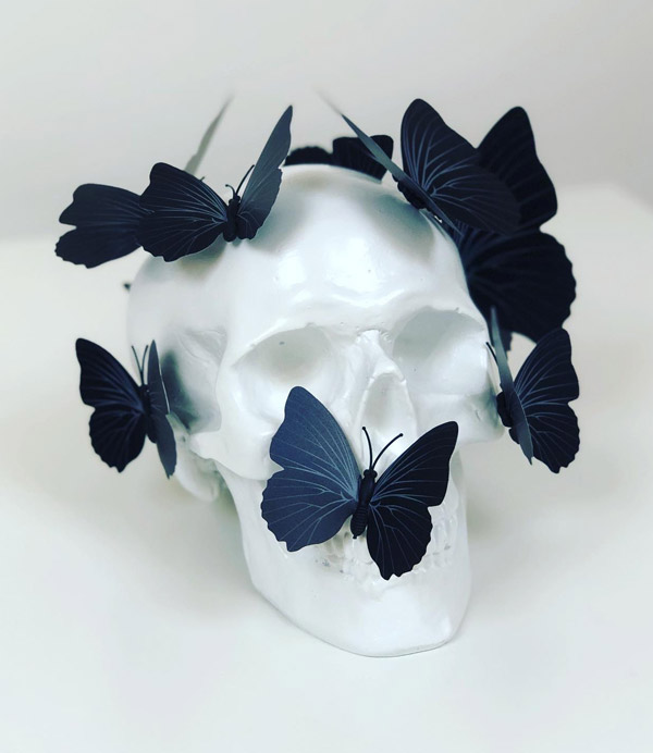 Full Butterfly Skull